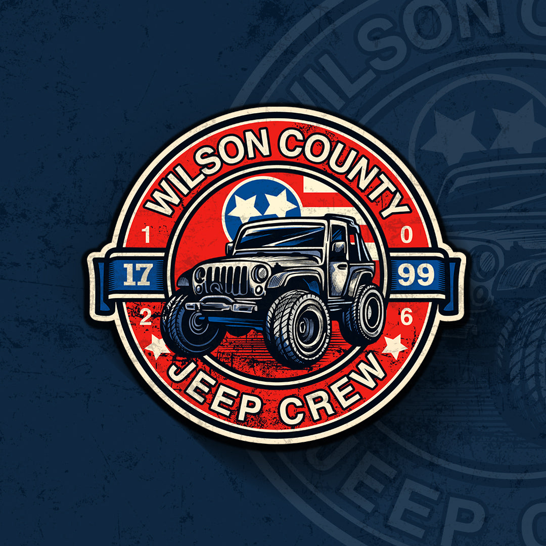 PRE-ORDER Wilson County Jeep Crew T-Shirt - 1941 Off-Road