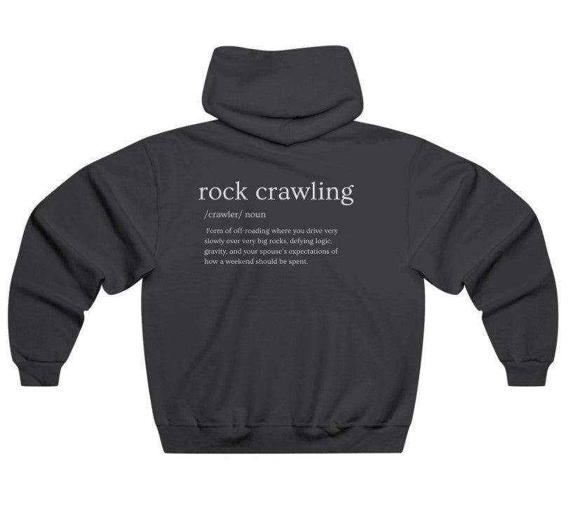 Rock Crawling Definition Hoodie